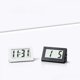 thumbnail image 2 of Mini Car Clock Car Dashboard Clock Auto Car Truck Dashboard Time Vehicle Electronic Digital Clock Self-adhesive Bracket Digital Clock White XXF, 2 of 4