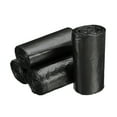 thumbnail image 1 of Bolsas de basura pequeñas para botes de escritorio en el hogar, cocina, uso en oficina negras, 1 of 5