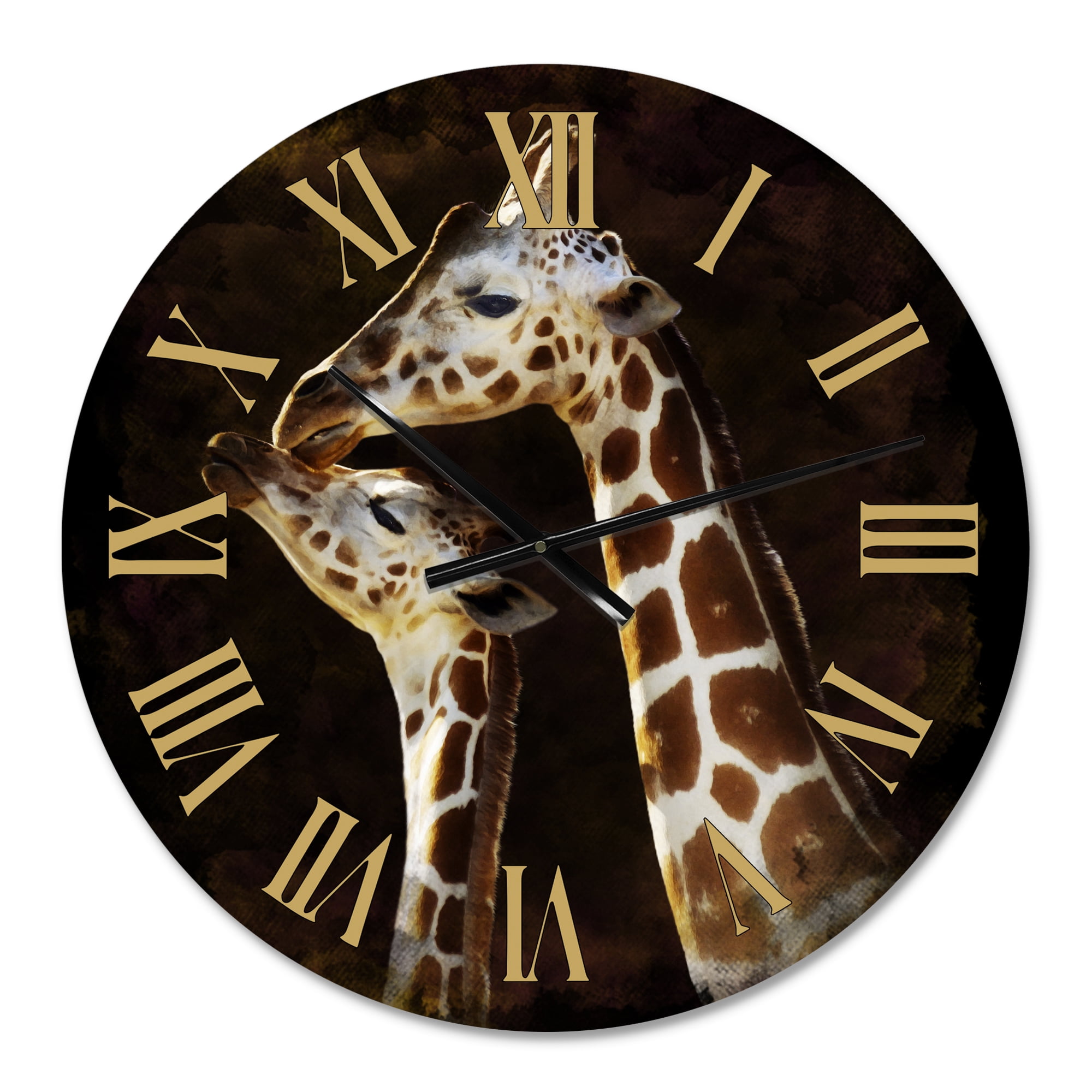 Designart 1 in Farmhouse Wall Clock