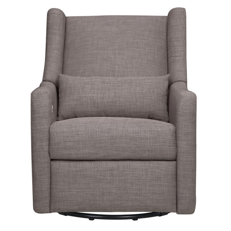 babyletto kiwi ivory power recliner glider