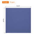 thumbnail image 2 of Unique Bargains 75 Sheets Origami Paper Double Sided 6x6 Inch(15x15cm) Square Sheet for Art Craft Project, Navy Blue, 2 of 5