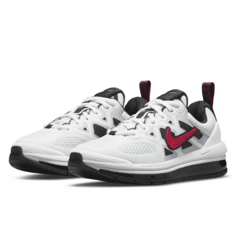 Nike Air Max Genome Se Shoes 5Y DC9120-100 White/Very Berry/Black Size Kids