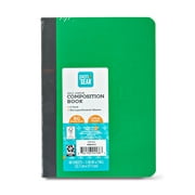 Pen+Gear Poly Junior Composition Book, 5" x 7" x 0.5", College Ruled, 80 Sheets, 2 Count