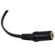 thumbnail image 4 of Gold Plated 3.5mm Jack Female to 2 Female Jacks Stereo Adapter Audio Splitter RCA (15cm) Black Edition 3, 4 of 4