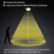 thumbnail image 4 of Bewildely Lámpara de inducción de cuerpo humano inteligente de carga de luz nocturna inalámbrica LED Type7 NO7, 4 of 6