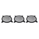 thumbnail image 4 of Riwesomey Universal Car Plastic Speaker Subwoofer Amplifier Grill 6 Mesh Inch Cover Type1 NO1, 4 of 6