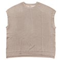 thumbnail image 4 of Jersey oversize de punto liso de mujer, cuello redondo y mangas murciélago - Tejido de poliéster suave - Lavable a máquina - Tallas S-XL, 4 of 8