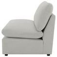 thumbnail image 5 of Collins Modular Armless Chair Grey, 5 of 10