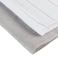 thumbnail image 4 of Mainstays Dobby Rice Weave Kitchen Towels, 15” x 25”, Set of 10, Soft Silver, 4 of 5