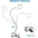 thumbnail image 4 of Lámpara de escritorio LED con clip de 8 W e interruptor, 3 colores de luz y 10 niveles de intensidad regulable, cuello de cisne flexible de 360°, lámpara de noche USB para leer, estudiar y trabajar, p, 4 of 5