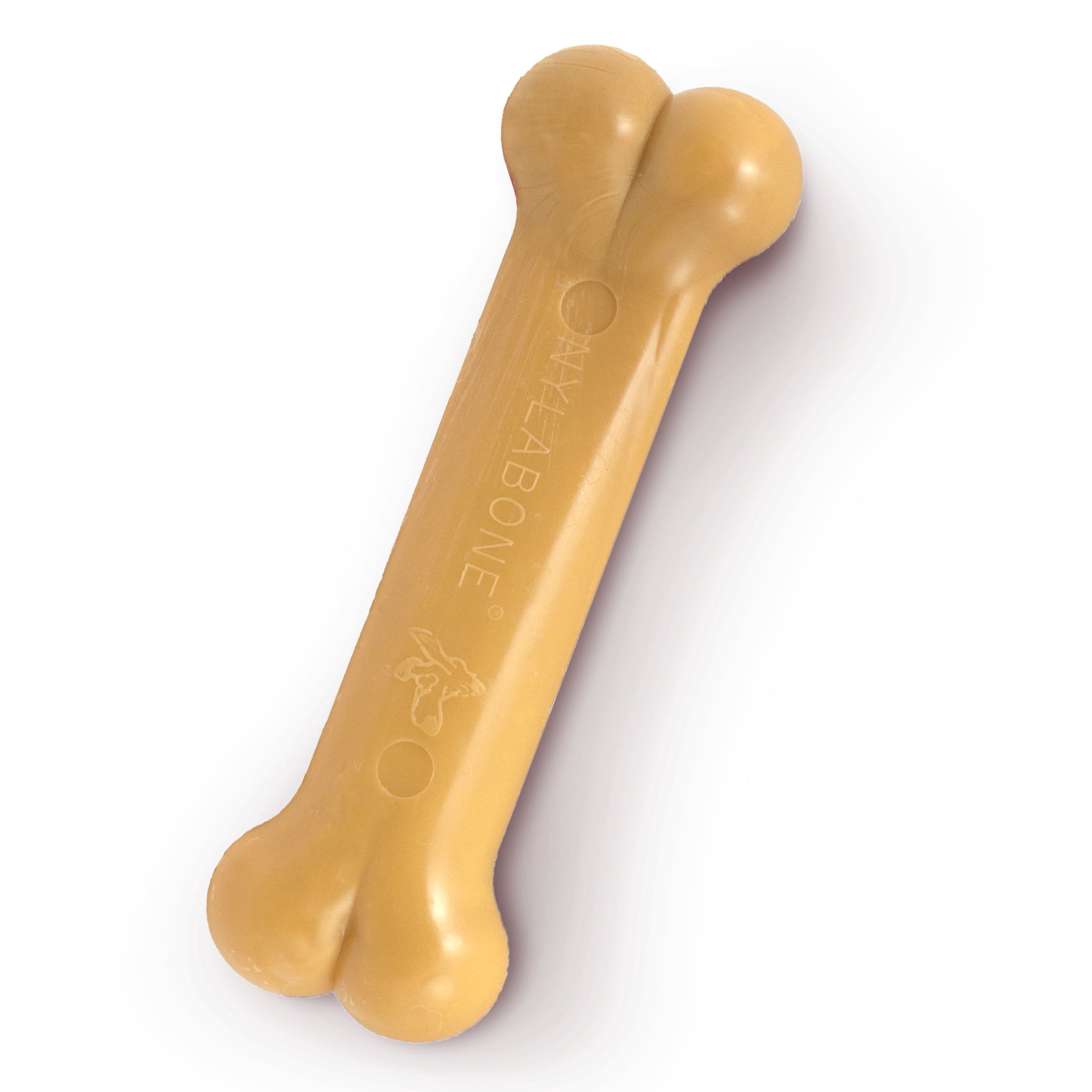 (2 pack) Nylabone Power Chew Original Bone Dog Toy, Dog Chew Toy, Peanut Butter Flavor, Medium, 1 Count
