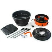 Yard Force YF8000 Electric 12:1 Leaf Shredder, Mulcher Kit + BONUS Hand Rakes - Quantity 1
