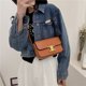 thumbnail image 2 of Bonito bolso pequeño, novedad de verano 2025, bandolera de hombro, pequeño bolso cuadrado con cierre abatible, bolso de piel sintética, bolso de mujer moderno., 2 of 5