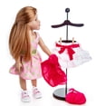 thumbnail image 1 of The Queen’s Treasures 18 Inch Doll Accessories, Set of 2 Wooden Doll Clothing Display Stands for Your Favorite Doll Clothing, Fits 15 and 18 Doll Outfit, Compatible for Use with American Girl Dolls, 1 of 4