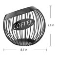 thumbnail image 2 of 2X Coffee Soporte de Monodosis, Organizador de Monodosis de Café Expreso Y K Cup de Gran Capacidad, 2 of 7