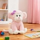 thumbnail image 2 of Mono de Peluche HollyHOME Rosa 30 cm Juguete Suave de Peluche, 2 of 9