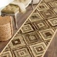 thumbnail image 2 of Superior Velvet Geometric Diamond Runner Rug, 31 in x 96 in, 2 of 4