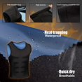thumbnail image 4 of Lilvigor Sauna Sweat Vest Compression Tank Top Waist Trainer Suit for Men Slimming Workout Body Shaper Shirt Pullover, 4 of 6