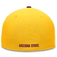 thumbnail image 4 of Men's Top of the World Gold/Maroon Arizona State Sun Devils Rally Two-Tone Fitted Hat, 4 of 4