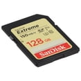 thumbnail image 2 of Memoria SanDisk Extreme SDXC UHS-I U3 de 128 GB, clase 10, V30, 4K. SanDisk SDSDXV5-128G-GNCIN, 2 of 2