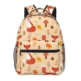 thumbnail image 6 of Haiem Cute Foxes Printed School Backpack,Casual Travel Lightweight Backpack,Durable Comfortable Multifunctional Backpack,Laptop Backpack, 6 of 6