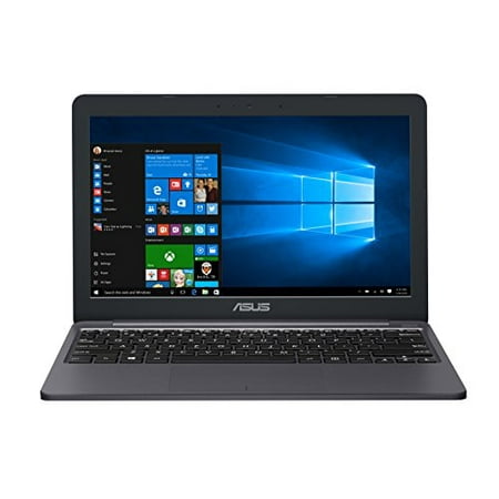 ASUS Vivobook E203NA-YS02 11.6” Featherweight Design Laptop, Intel Dual-Core Celeron N3350 2.4GHz Processor, 4GB DDR3 RAM, 64GB eMMC Storage, App Based Windows 10 S