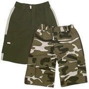 Faded Glory - Boy's Reversible Cargo Camo Shorts