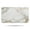 White Gold Marble, variant on Teal Gold Marble Pattern Bathroom Rugs Mat,Non Slip Microfiber Bathroom Rug,Rubber Backing,Soft Bathroom Mats for Bathroom Floor,Tub and Shower,17x27in(43x68cm)