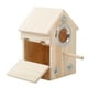 thumbnail image 3 of Jaula de anidación al aire libre de madera,Caja de cría de aves,Casa de aves de madera,Caja de nido de loro,Caja de periquito nido,Caja de cría de cockatiel, 3 of 9