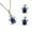 C, variant on Fiaya Women Turtle Cubic Zirconia Jewelry Set of 3, Sea Animal Crystal Necklace Earring Set, Jewelry Accessories for Women Anniversary Gift (E)