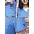 thumbnail image 4 of Adar Pro Scrubs For Women - Sweetheart V-Neck Scrub Top, 4 of 7