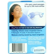 Breathe Right Clear Nasal Strips, Clear, Large, 30 Ct (6 Pack) (Bundle)