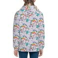 thumbnail image 6 of Kdxio Unicorn DoingYoga Pattern Kids Boys Girls Zip Up Hoodie 3D Printed Hooded Sweatshirt Hoody Coat with Pocket 7-12 Y-Small, 6 of 6