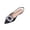 Black, variant on Women's Rhinestone Flats Pointed Toe Slingback Slip On Comfortable Casual Party Dress Shoes