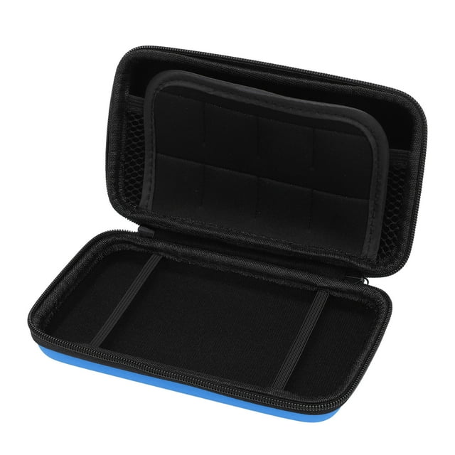 Étui de Transport Compatible avec pour New 2DS TG 2DS LL pour New 3DS 3DS, Résistant à l'Eau, Sac de Voyage à Coque Rigide avec 8 Emplacements pour Jeux, Pochette de Protection pour Console Portable