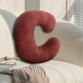 thumbnail image 2 of 100Fens Letter Plush Pillow, Letter Hugging Throw Pillows, Decorative Initial Letter Shaped Throw Pillows for Bed Couch, Letter Pillows English Alphabet A to Z for Sofa Bedroom Living Room Decor, 2 of 10