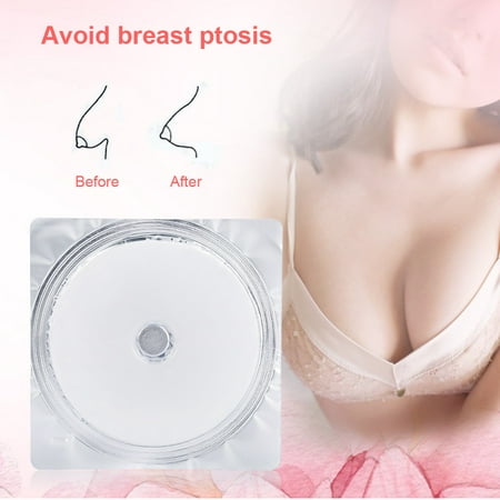 WALFRONT 4PCS Breast Chest Enhancer Augmentation Firming Pad Enlargement Collagen Patch Bust Treatment , Chest Enhancer Paste, Breast Enlargement Collagen