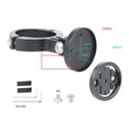 thumbnail image 1 of Bike Bicycle Light SeatPost Mount for Garmin Varia Compatible for-Gopro Cameras, 1 of 10