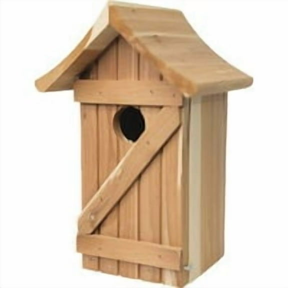 Valley Splendor 7 In. W. x 10.75 In. H. x 6 In. D. Cedar Bluebird House 9803