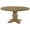 Rustic Honey, variant on Florence Round 60-inch Pedestal Base Dining Table Black