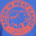 thumbnail image 3 of CafePress - Bacon Is Meat Candy3a T Shirt - Men's Classic Graphic Cotton T-Shirt, 3 of 4
