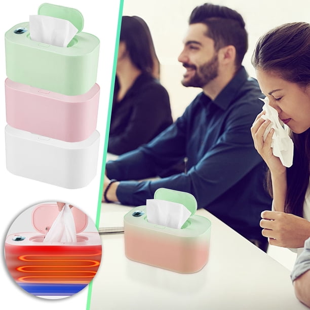 Calentador Portátil de Toallitas Húmedas con Control de Temperatura | Dispensador de Toallitas Húmedas | Ajuste Multinivel | Capacidad para 80 Toallitas | Pantalla Lcd | Plástico Abs