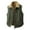 Army Green, variant on hotojiny Mens Winter Vests Outerwear Vintage Thickened Sherpa Fleece Lined Vest Coats Thermal Warm Casual Corduroy Vest Jacket