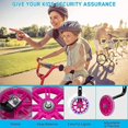 thumbnail image 2 of Estabilizador universal para bicicleta ER Ruedas estabilizadoras para bicicleta Ruedas motrices para bicicleta Rueda rosa, 2 of 4
