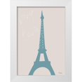 thumbnail image 1 of Artographie Studio 24x32 White Modern Wood Framed Museum Art Print Titled - Very Paris, 1 of 4
