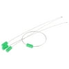 Uxcell 12.8" Long Steel Anti-Tamper Security Tag Ties Green 30 Count