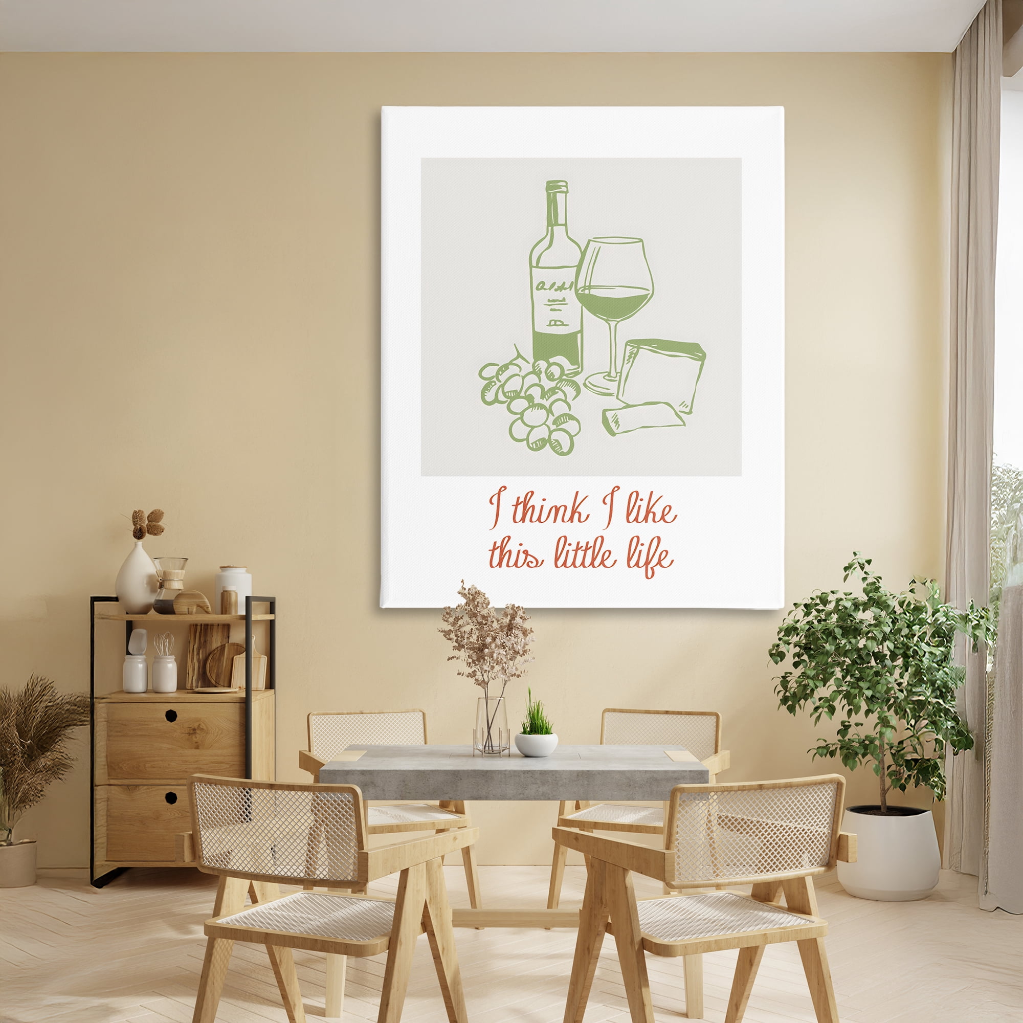Stupell Industries I Think I Like This Little Life Canvas Wall Art, design by The Prints Vibe