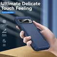 thumbnail image 3 of KOMI for Pixel 9 Case,Pixel 9 Pro Case,with Screen Protector,[Military Grade Drop Tested] Heavy-Duty Tough Rugged Shockproof Protective Case for Google Pixel 9, Blue, 3 of 5