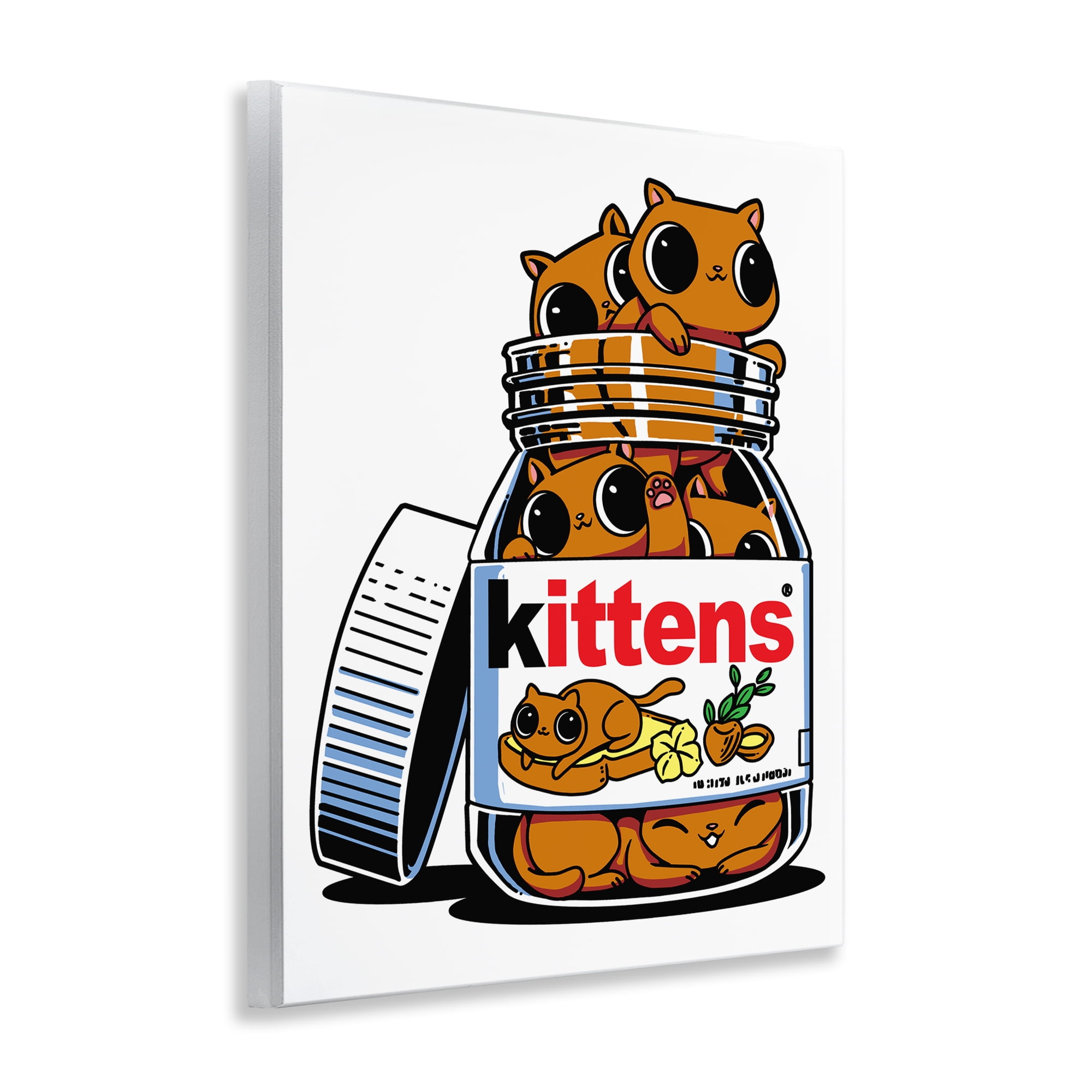 Stupell Industries Hazelnut Spread Cats Wall Plaque Art, design by Tobe Fonseca