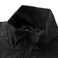 thumbnail image 4 of FAWUUDO Lightweight Jackets for Men with Pockets Zip Up Stand Collar Golf Jacket Lightweight Windbreaker Hiking Outwear Black, 4 of 8